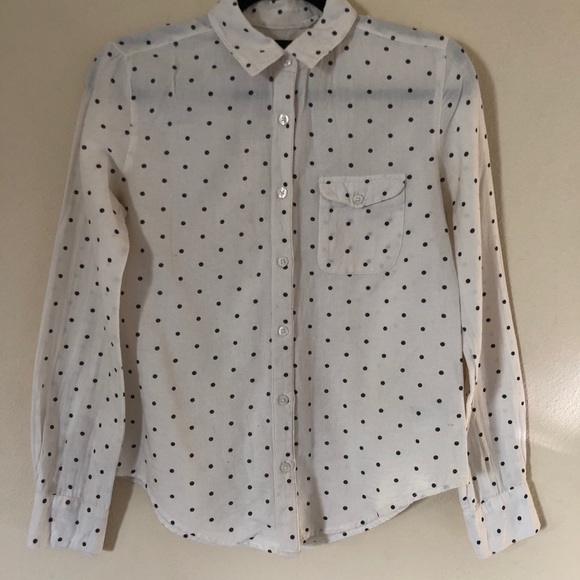 BDG Polkadot Button Up - Picture 2 of 3